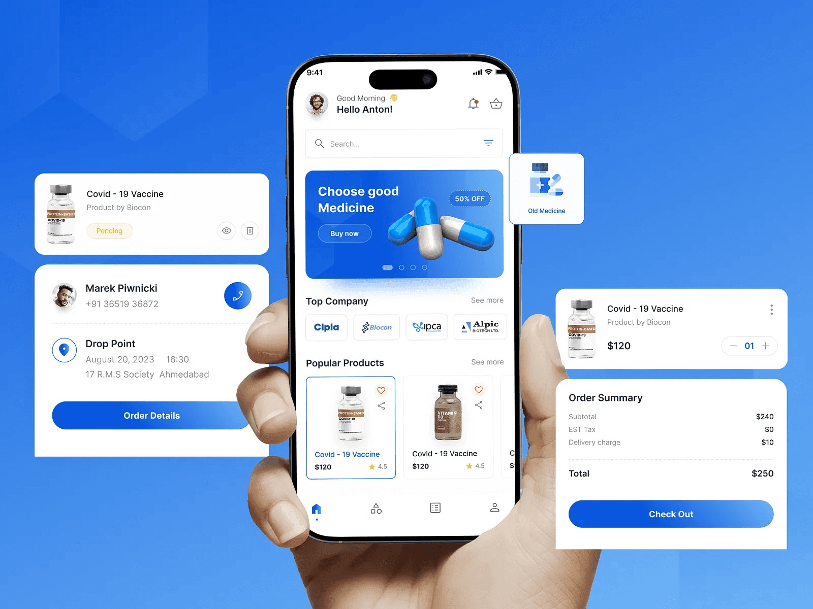 Build Your Own 24/7 Medicine Delivery App in dallas with Mariox Software