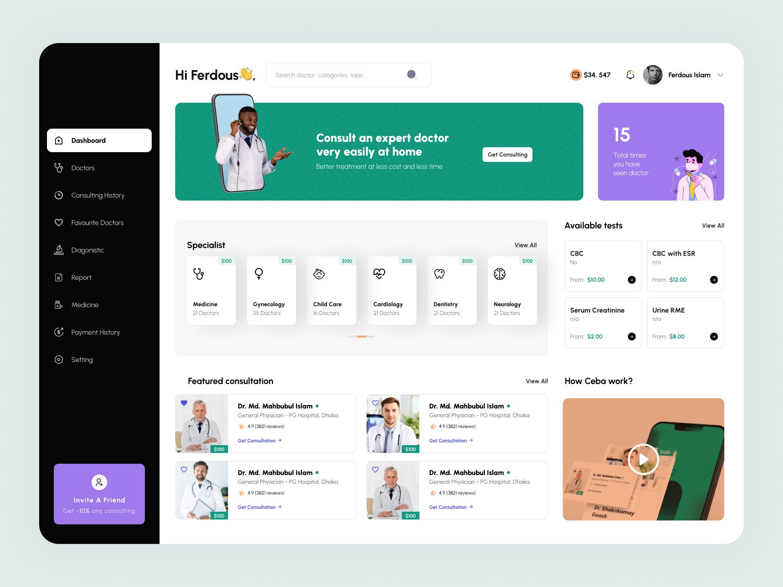🩺 Doctor Appointment & Telemedicine App Development Company in dallas