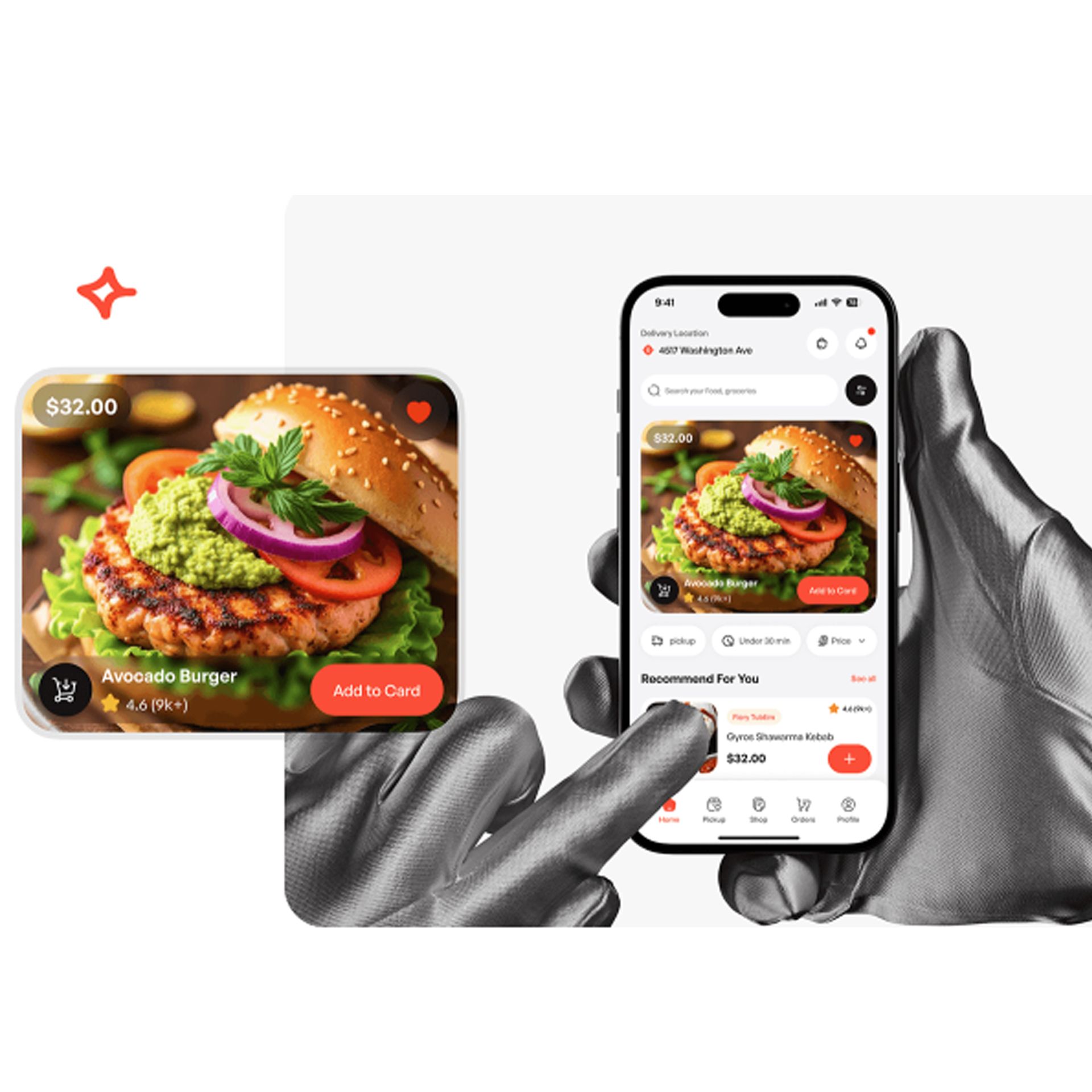 Beautifully Designed Food Delivery Apps That Convert Orders Into Sales