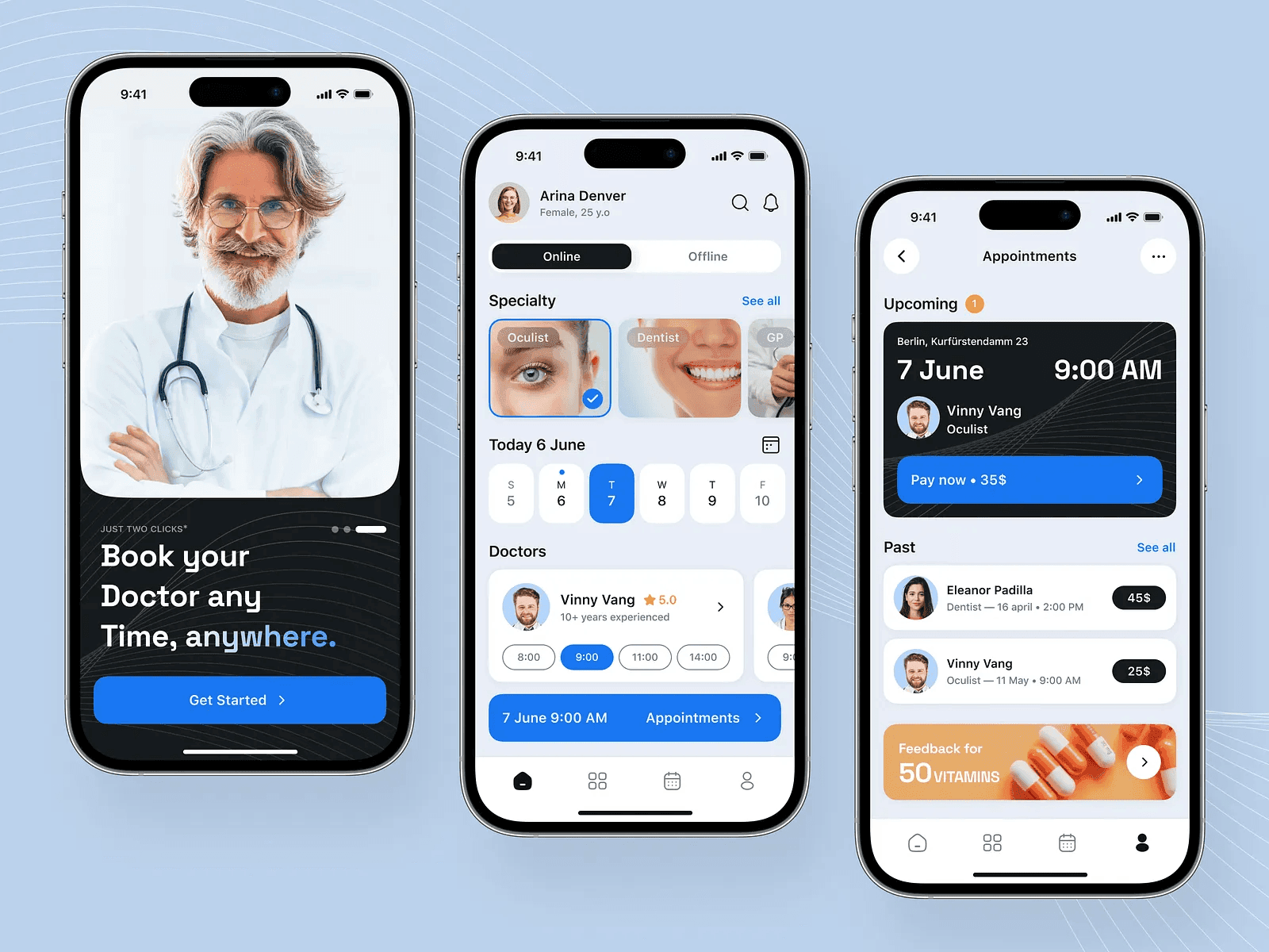 🏥 Get Your Doctor Appointment App Development